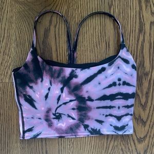 Glyder Sports Pure Bra - Berry Tie-Dye